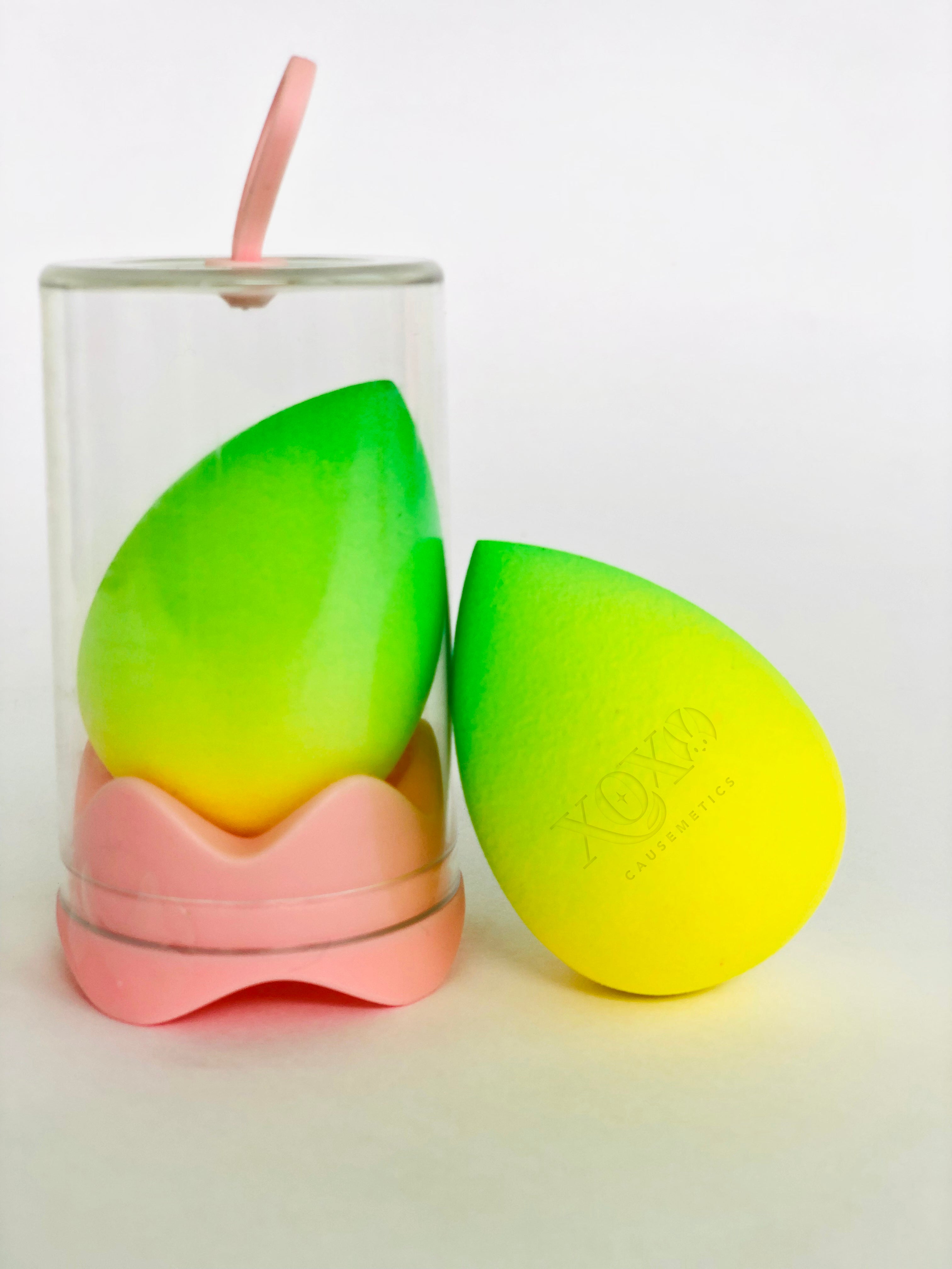 Gradient Beauty Blender (Summer) - Tear-shaped colorful sponge for flawless makeup application