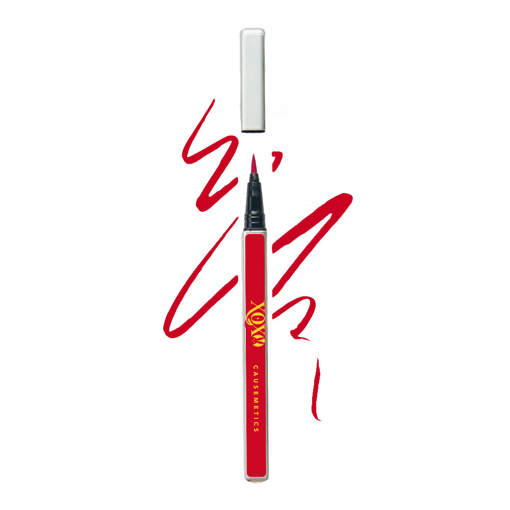 Liquid Adhesive Eyeliner - RED DEVIL for precise application and long-lasting hold