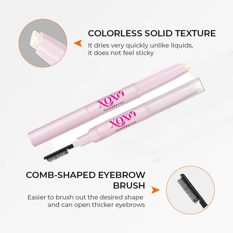 Brow Styling Wax Pencil with smart angled tip for easy shaping