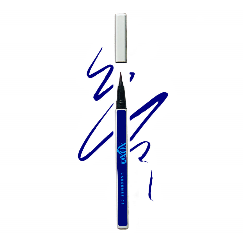 Liquid Adhesive Eyeliner - NAVY BLUE for precise application and long-lasting hold